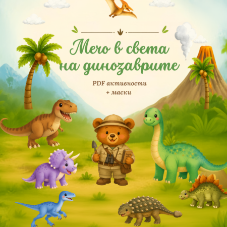 PDF активности на тема динозаври