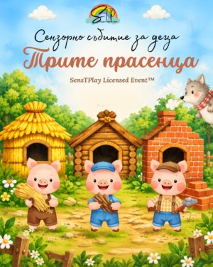сензорно събитие трите прасенца три прасенца
